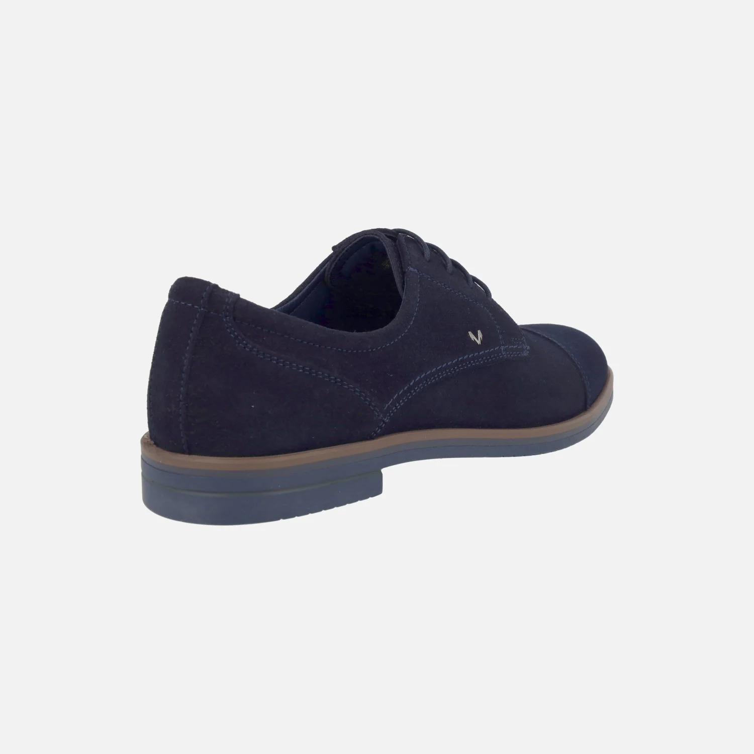 Zapatos blucher de serraje con puntera pespunteada Douglas - Image 10