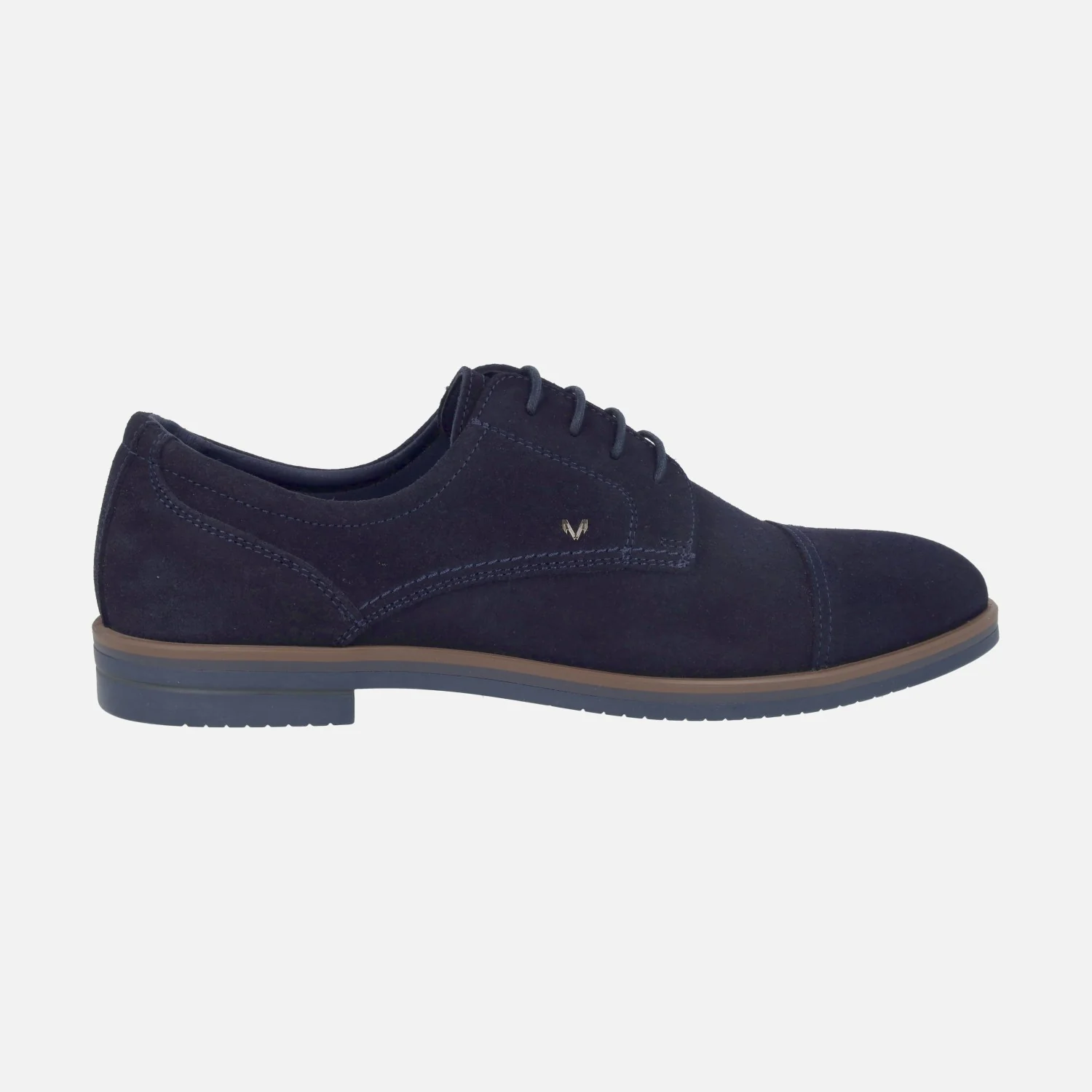 Zapatos blucher de serraje con puntera pespunteada Douglas - Image 7