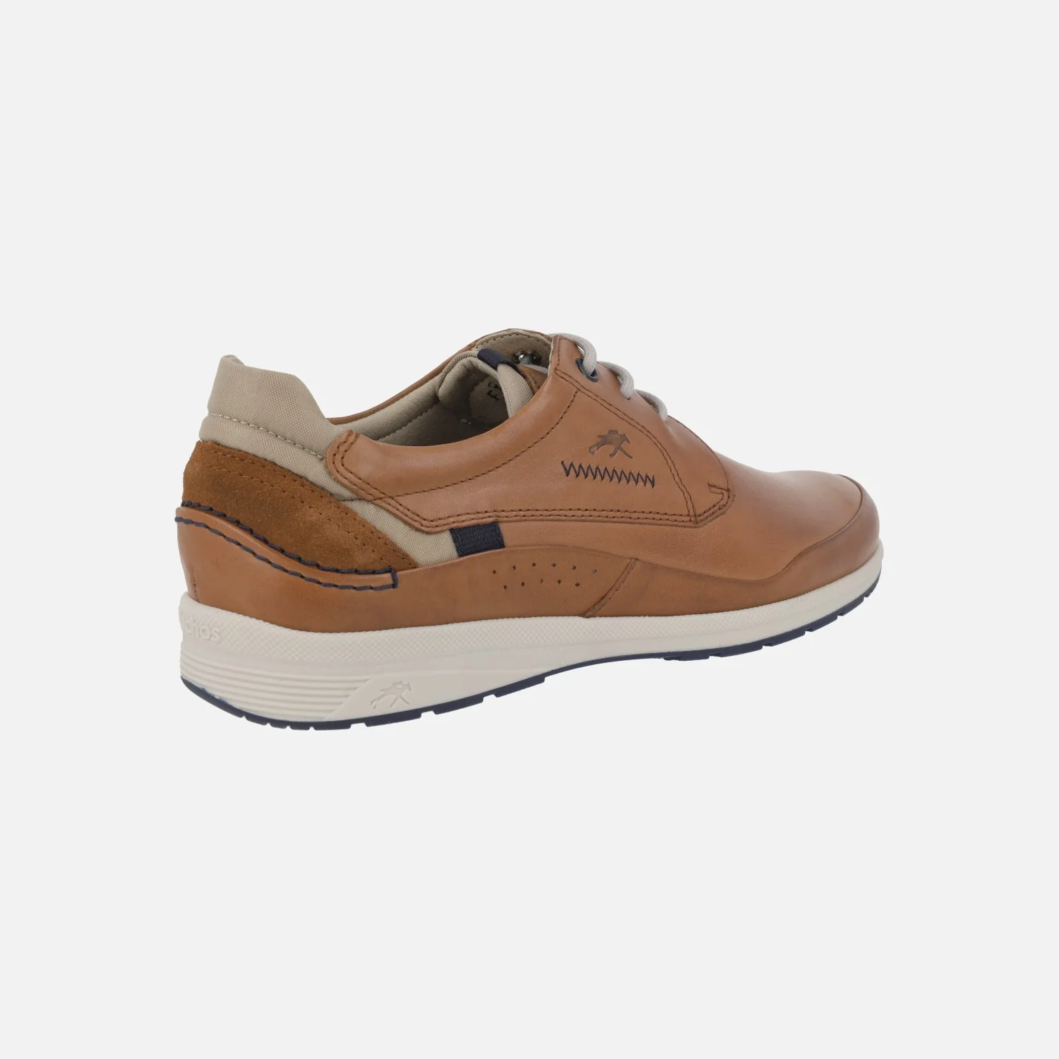 Zapatos casual de piel con cordones para hombre Jaden - Image 4
