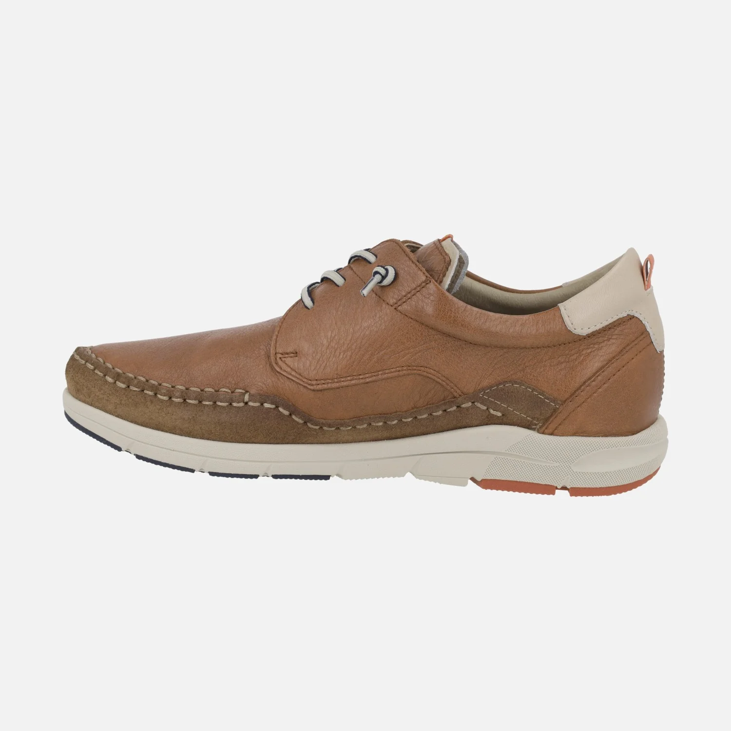 Zapatos casual en piel cuero con cordones elásticos línea KAI - Image 3
