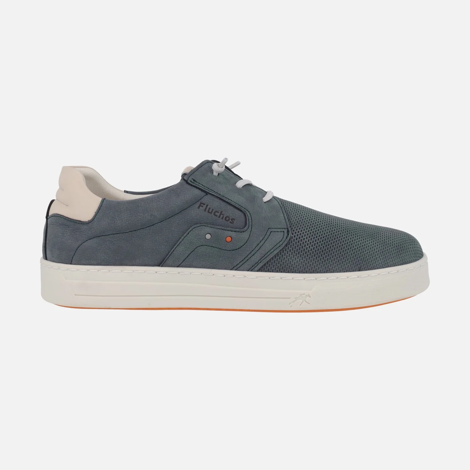 Zapatos casual para hombre en nobuck con cordones elásticos Nemo