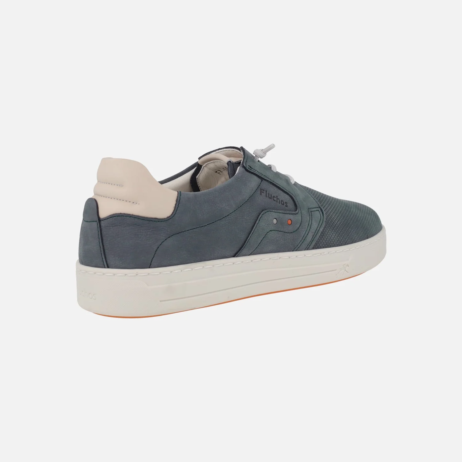 Zapatos casual para hombre en nobuck con cordones elásticos Nemo - Image 4