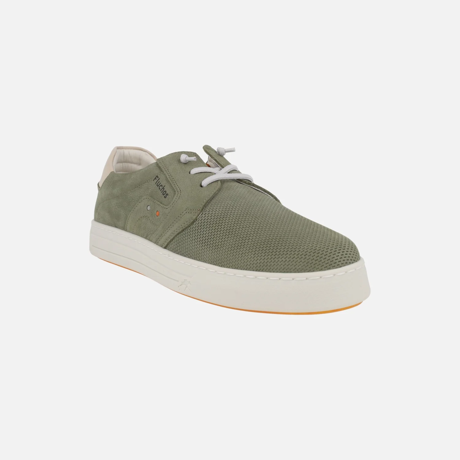 Zapatos casual para hombre en nobuck con cordones elásticos Nemo - Image 8