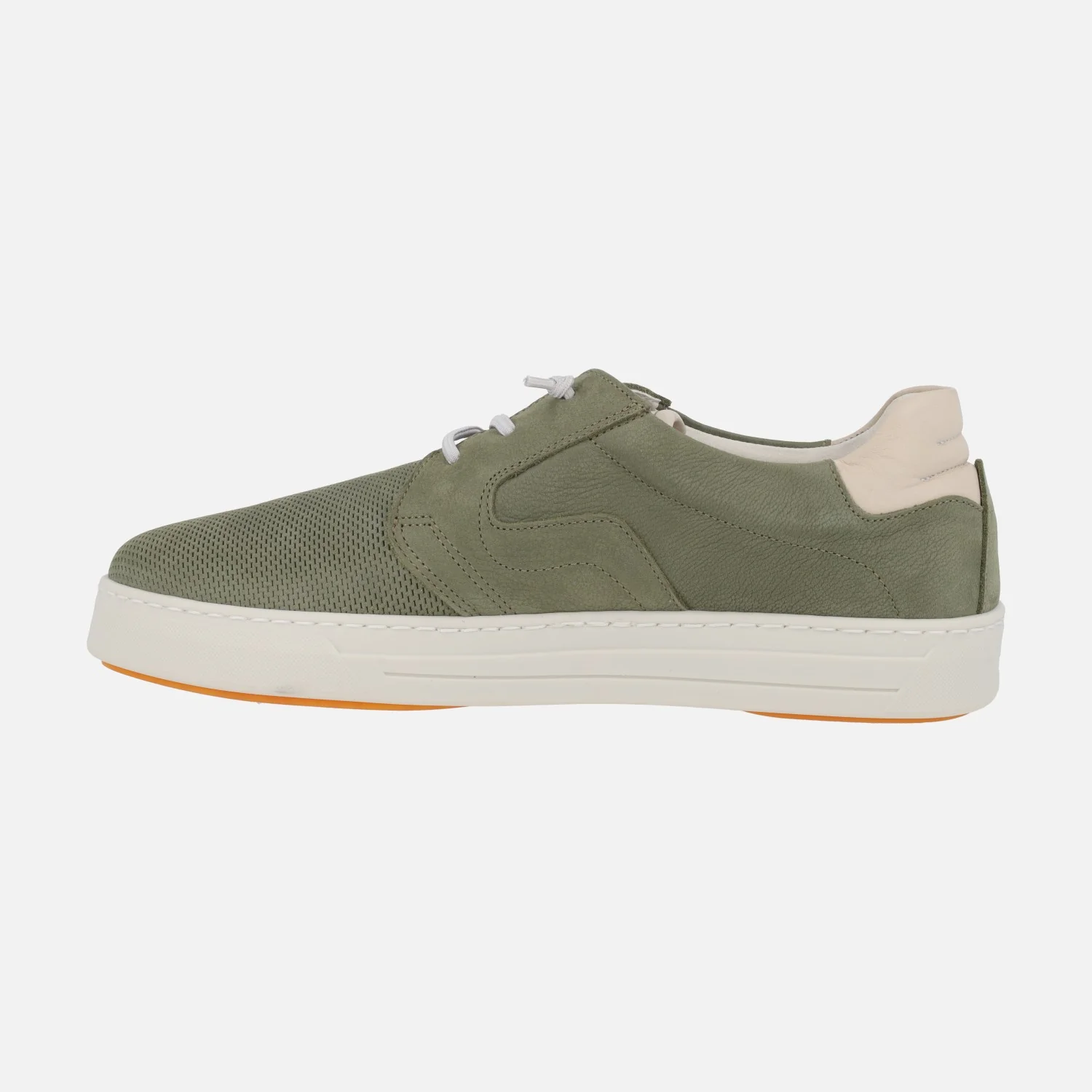 Zapatos casual para hombre en nobuck con cordones elásticos Nemo - Image 9