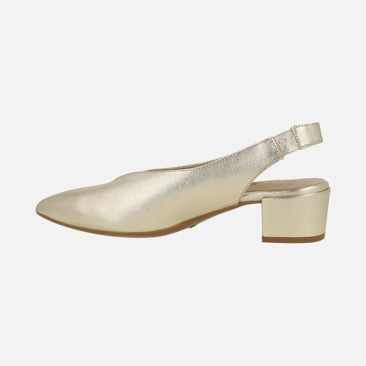 Zapatos corte salón Alba en piel con tacón bajo - Image 15