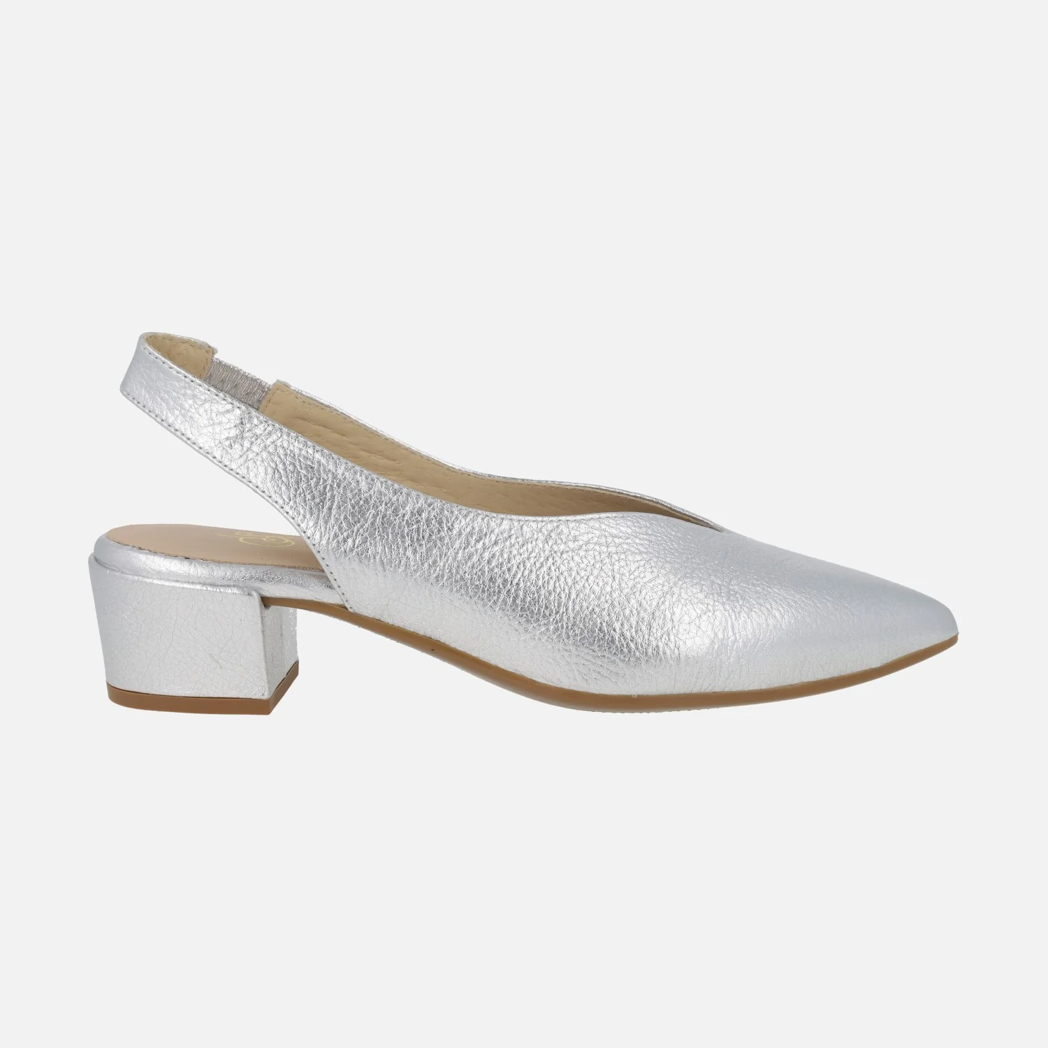 Zapatos corte salón Alba en piel con tacón bajo - Image 19
