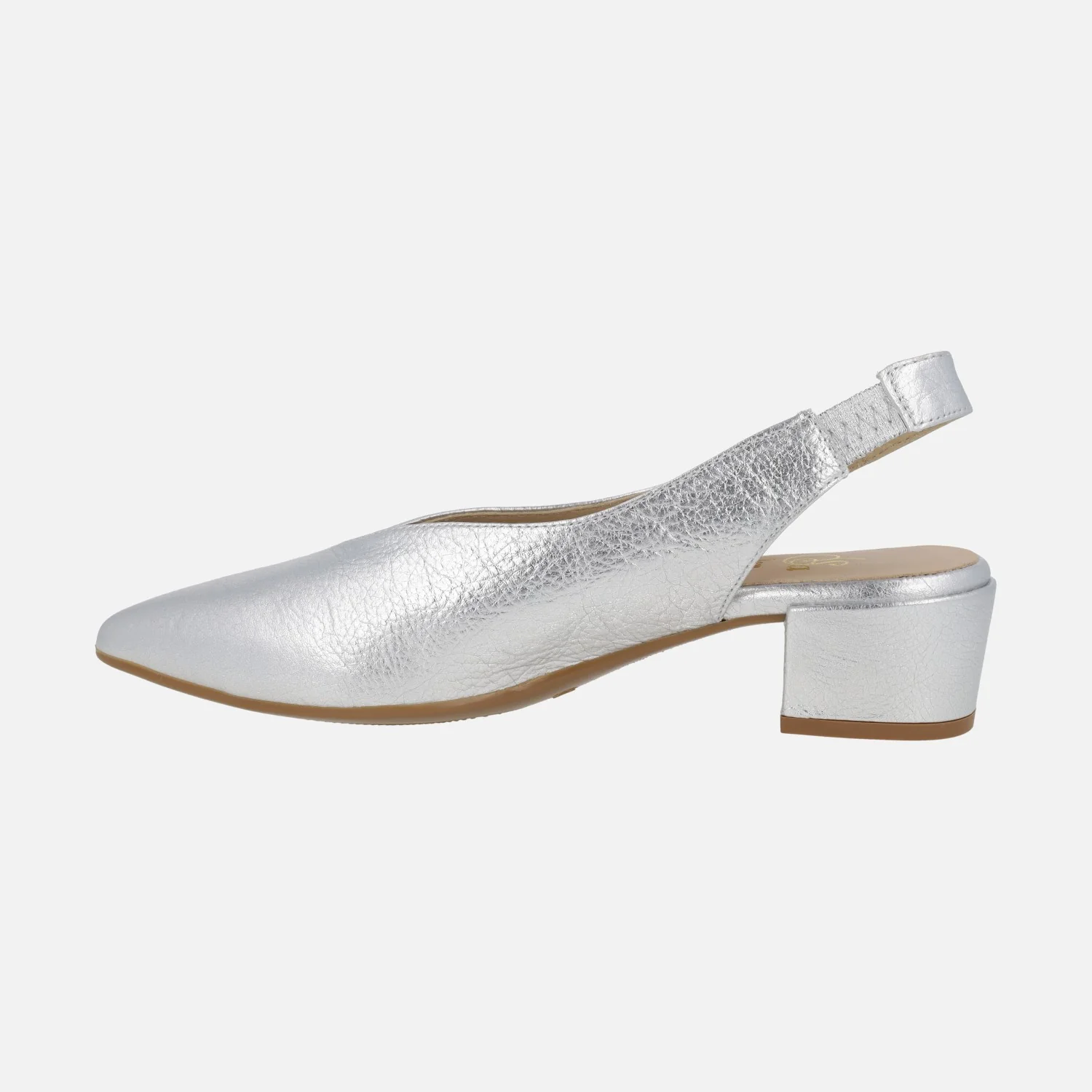 Zapatos corte salón Alba en piel con tacón bajo - Image 21