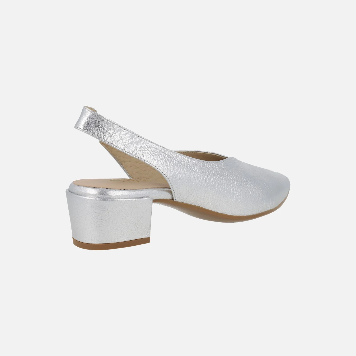 Zapatos corte salón Alba en piel con tacón bajo - Image 22
