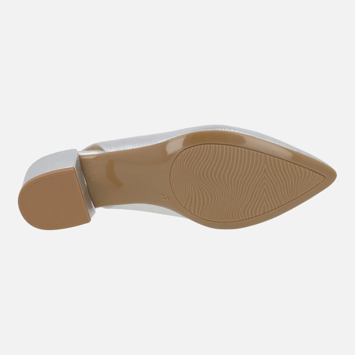 Zapatos corte salón Alba en piel con tacón bajo - Image 24