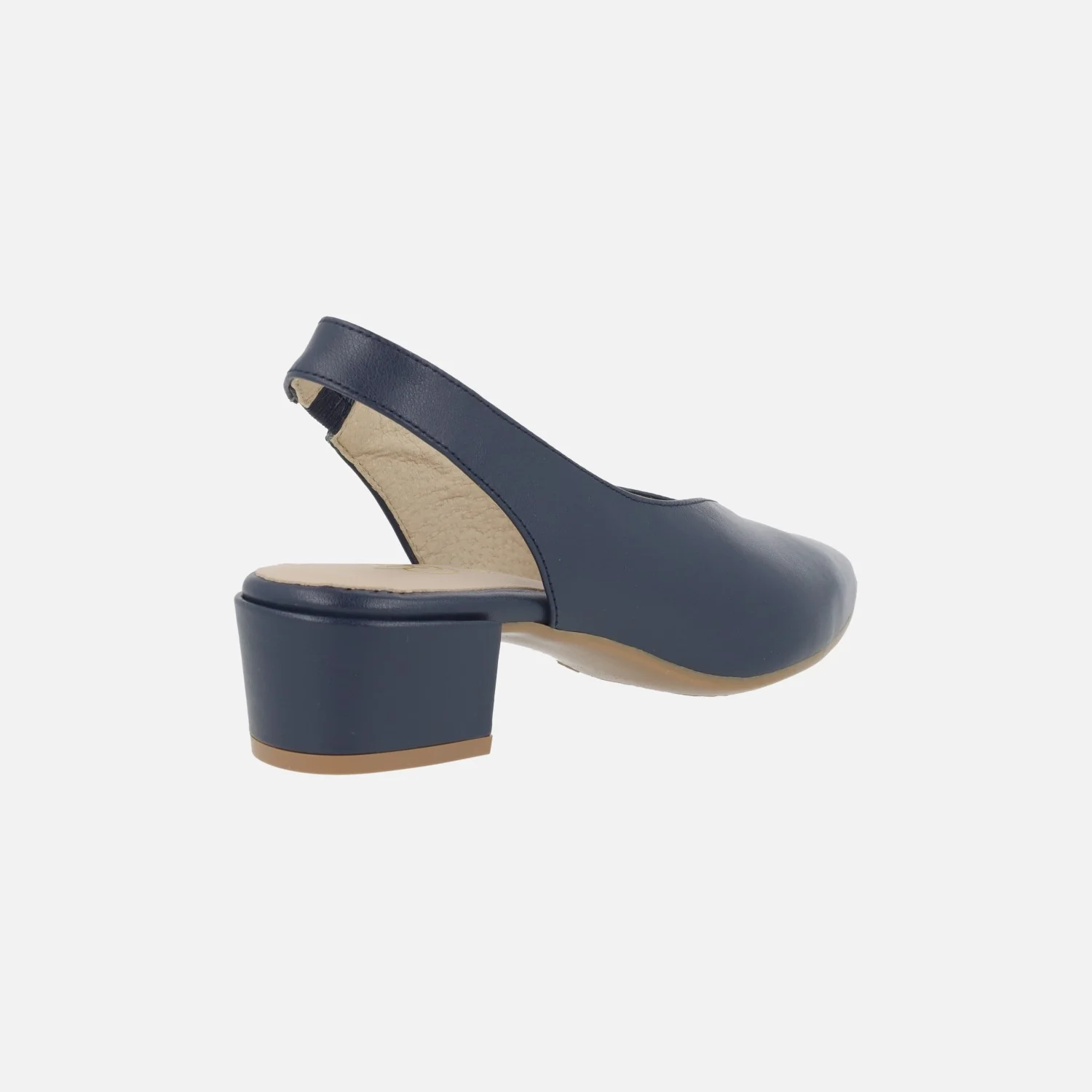 Zapatos corte salón Alba en piel con tacón bajo - Image 28