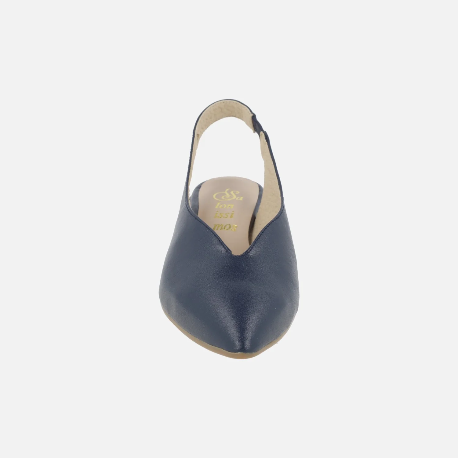 Zapatos corte salón Alba en piel con tacón bajo - Image 29