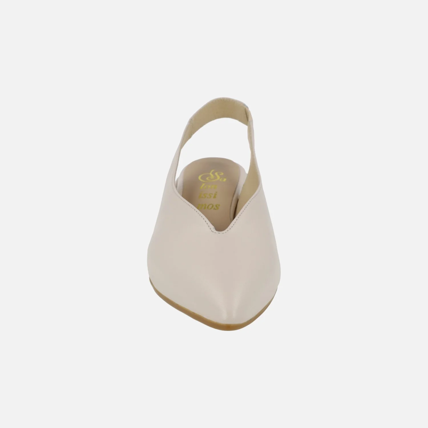 Zapatos corte salón Alba en piel con tacón bajo - Image 5