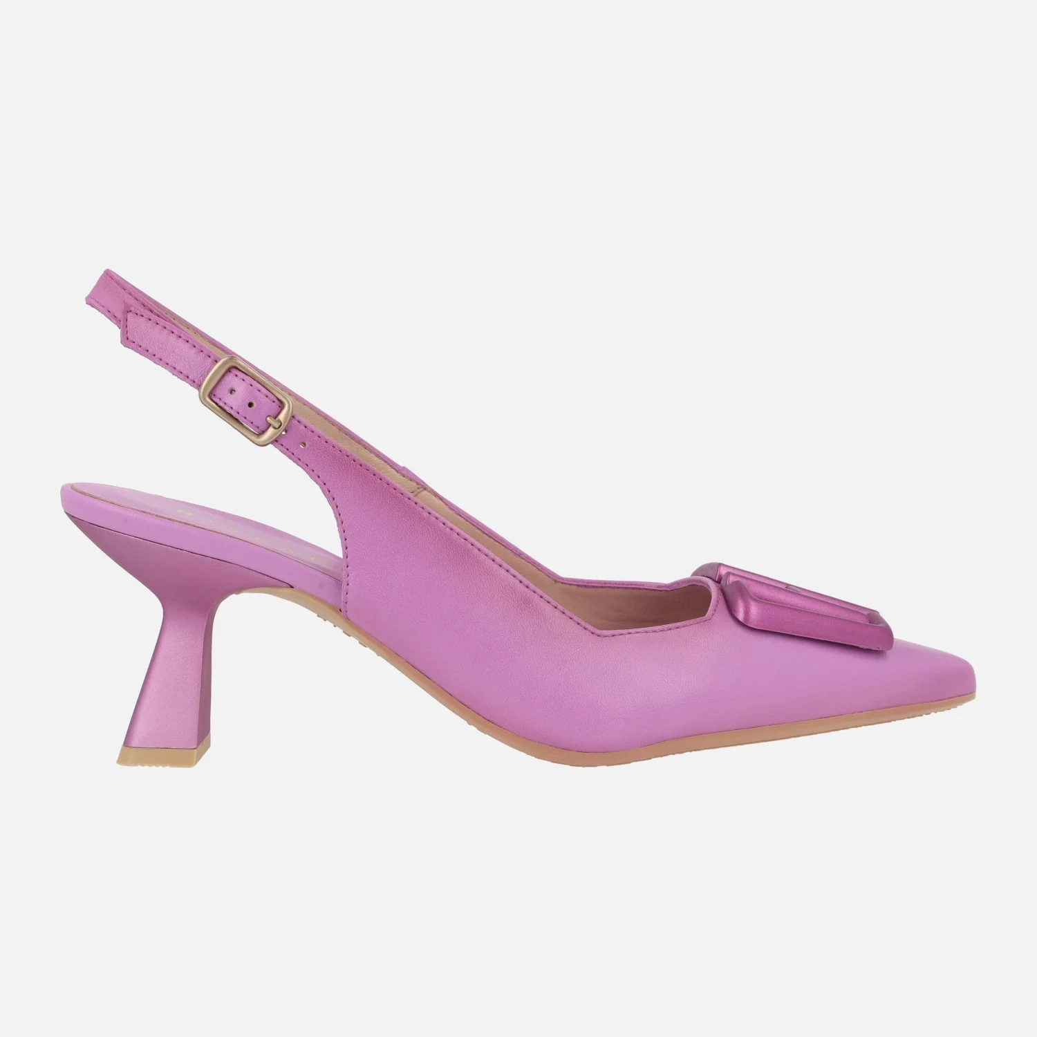 Zapatos corte salón destalonados Nova con adorno en la pala - Image 11