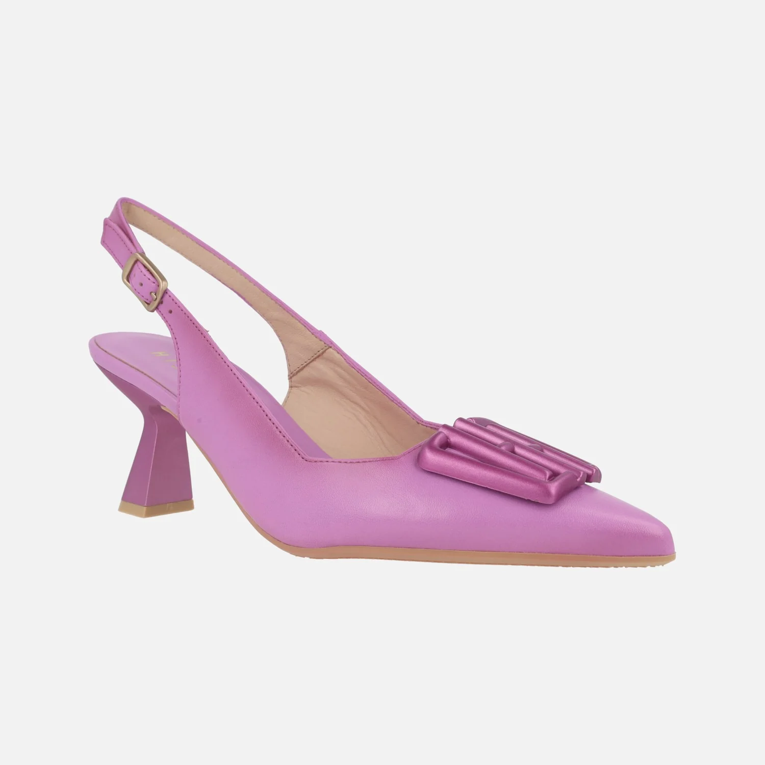 Zapatos corte salón destalonados Nova con adorno en la pala - Image 12