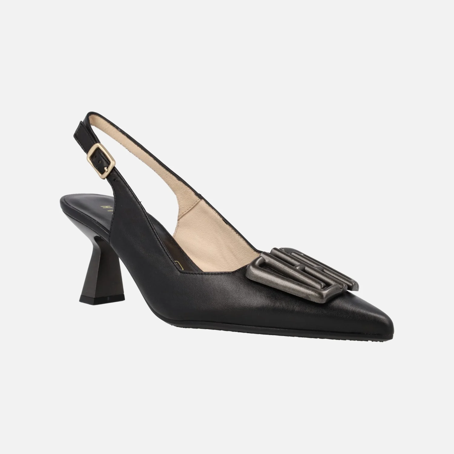 Zapatos corte salón destalonados Nova con adorno en la pala - Image 7