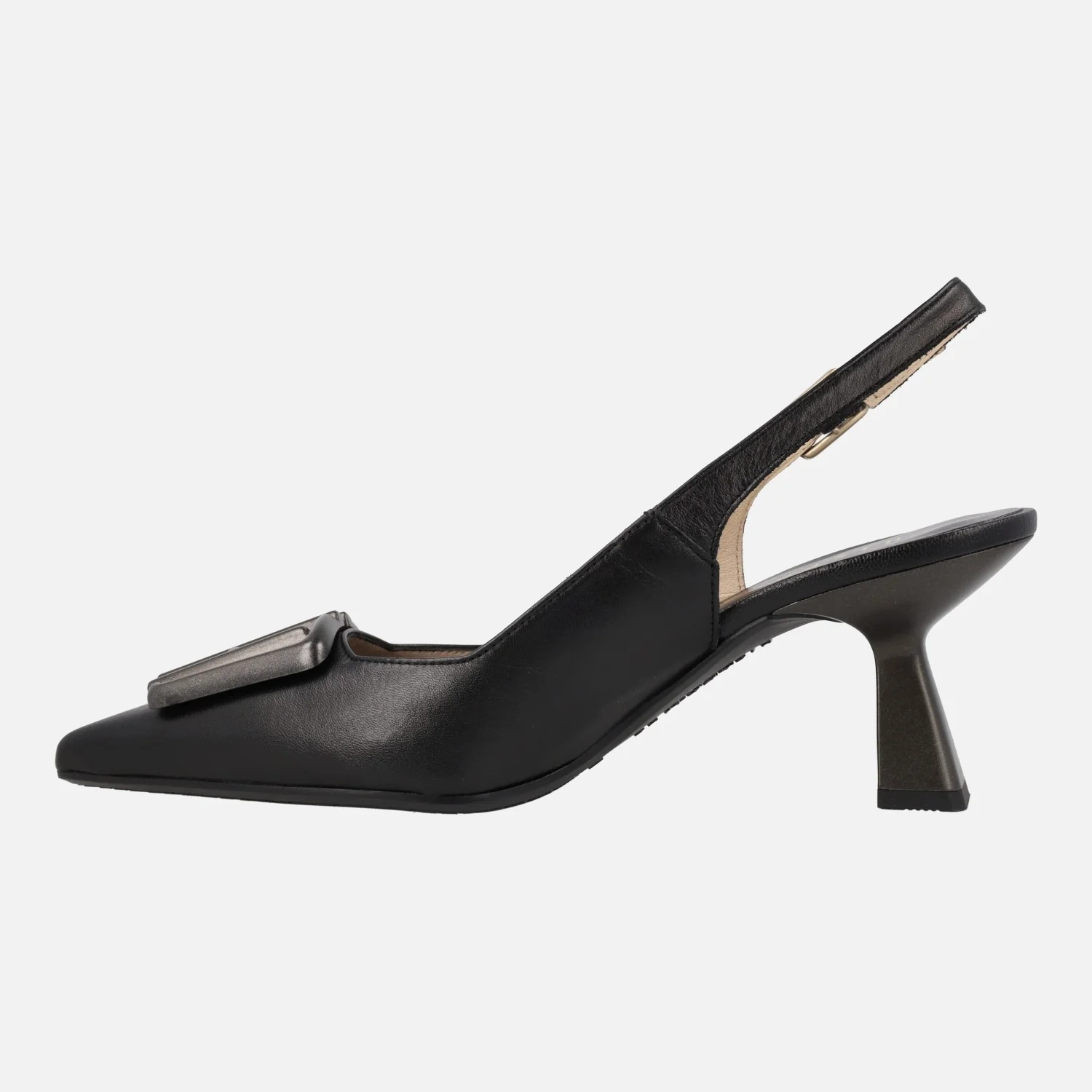 Zapatos corte salón destalonados Nova con adorno en la pala - Image 9