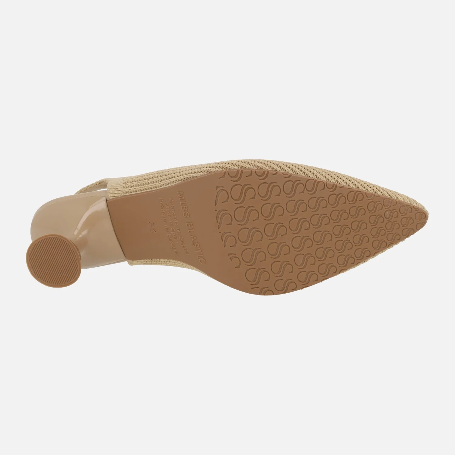Zapatos corte salón destalonados con escote pico - Image 12
