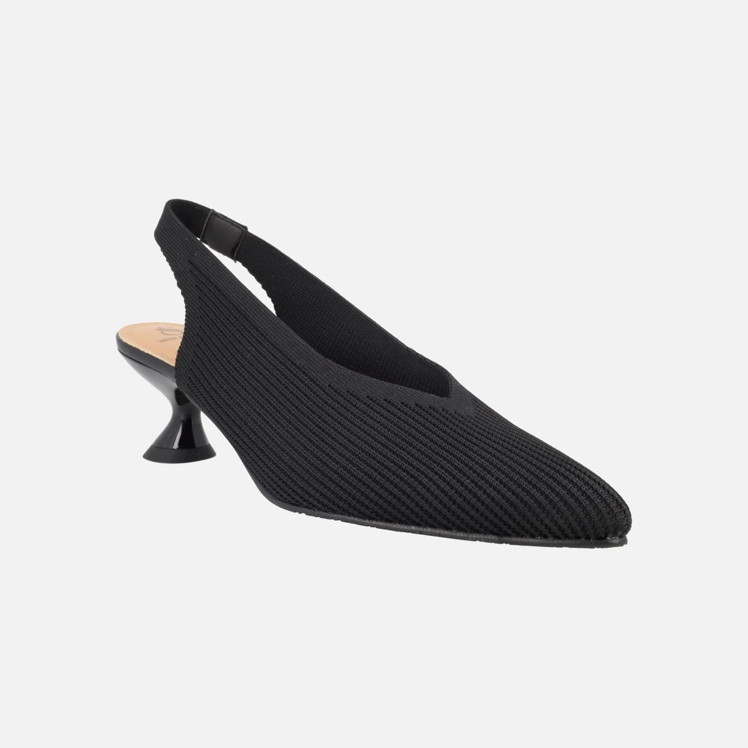 Zapatos corte salón destalonados con escote pico - Image 2