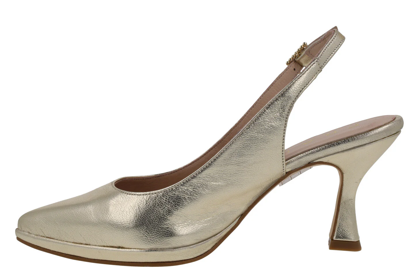 Zapatos corte salón destalonados con hebilla de pedrería - Image 13