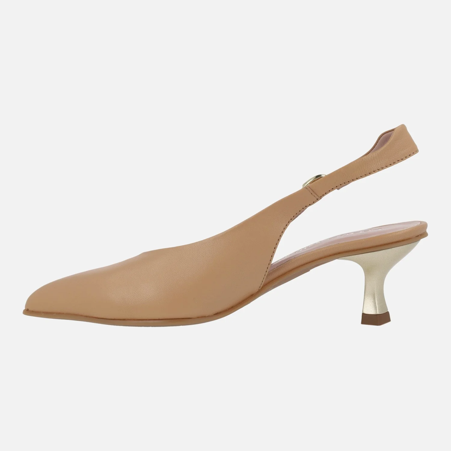 Zapatos corte salón destalonados con tacón bajo - Image 3