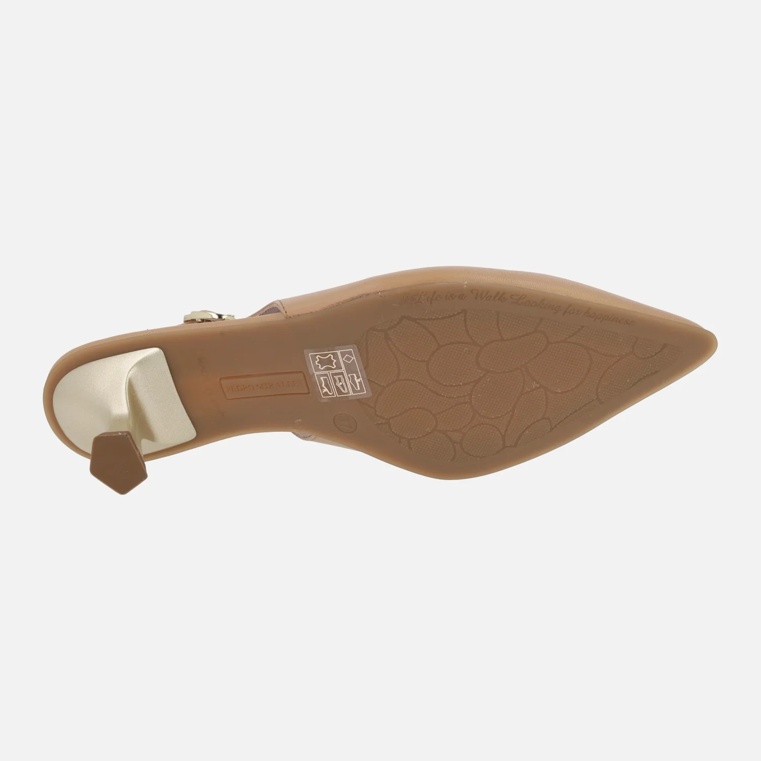 Zapatos corte salón destalonados con tacón bajo - Image 5