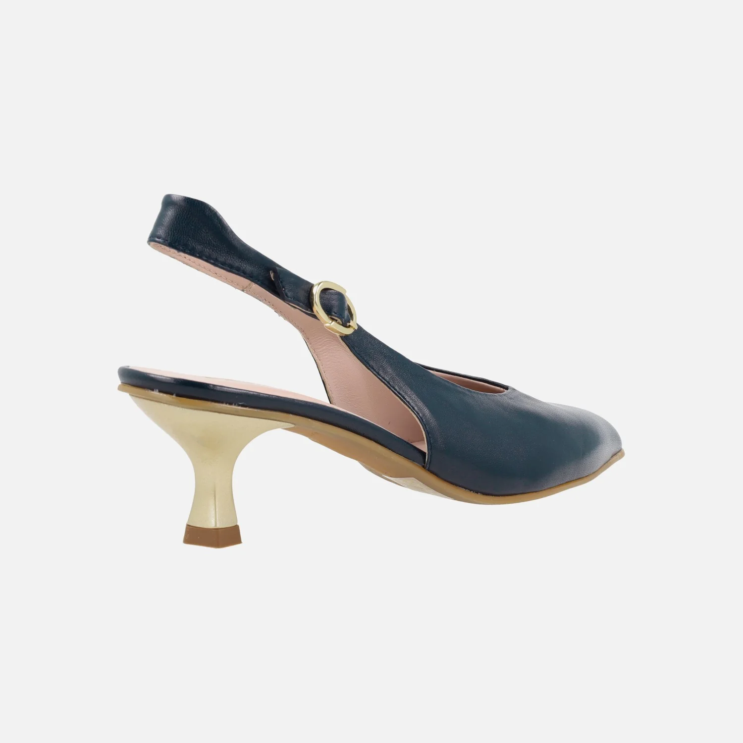 Zapatos corte salón destalonados con tacón bajo - Image 9