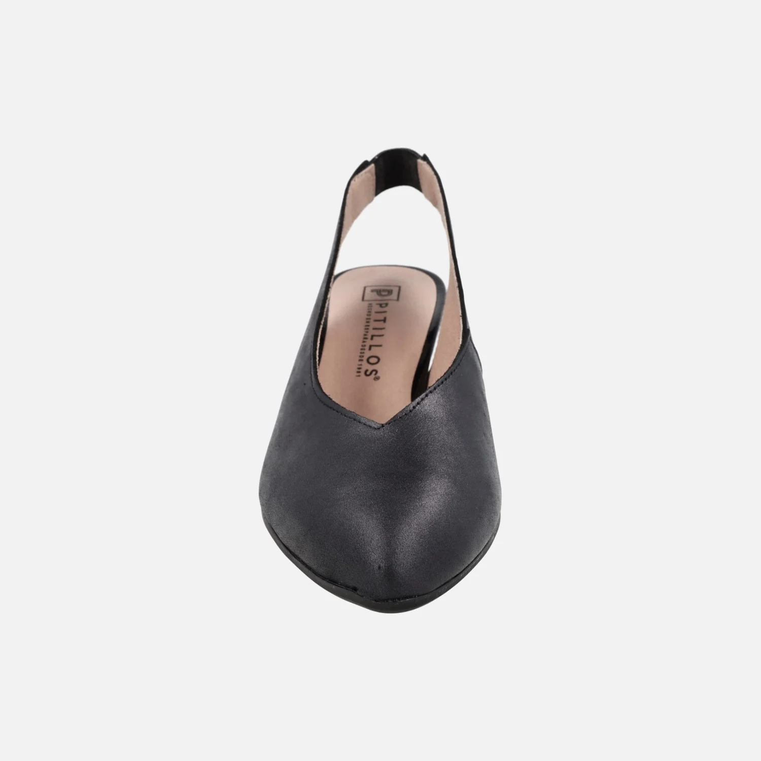 Zapatos corte salón destalonados con tacón bajo - Image 11
