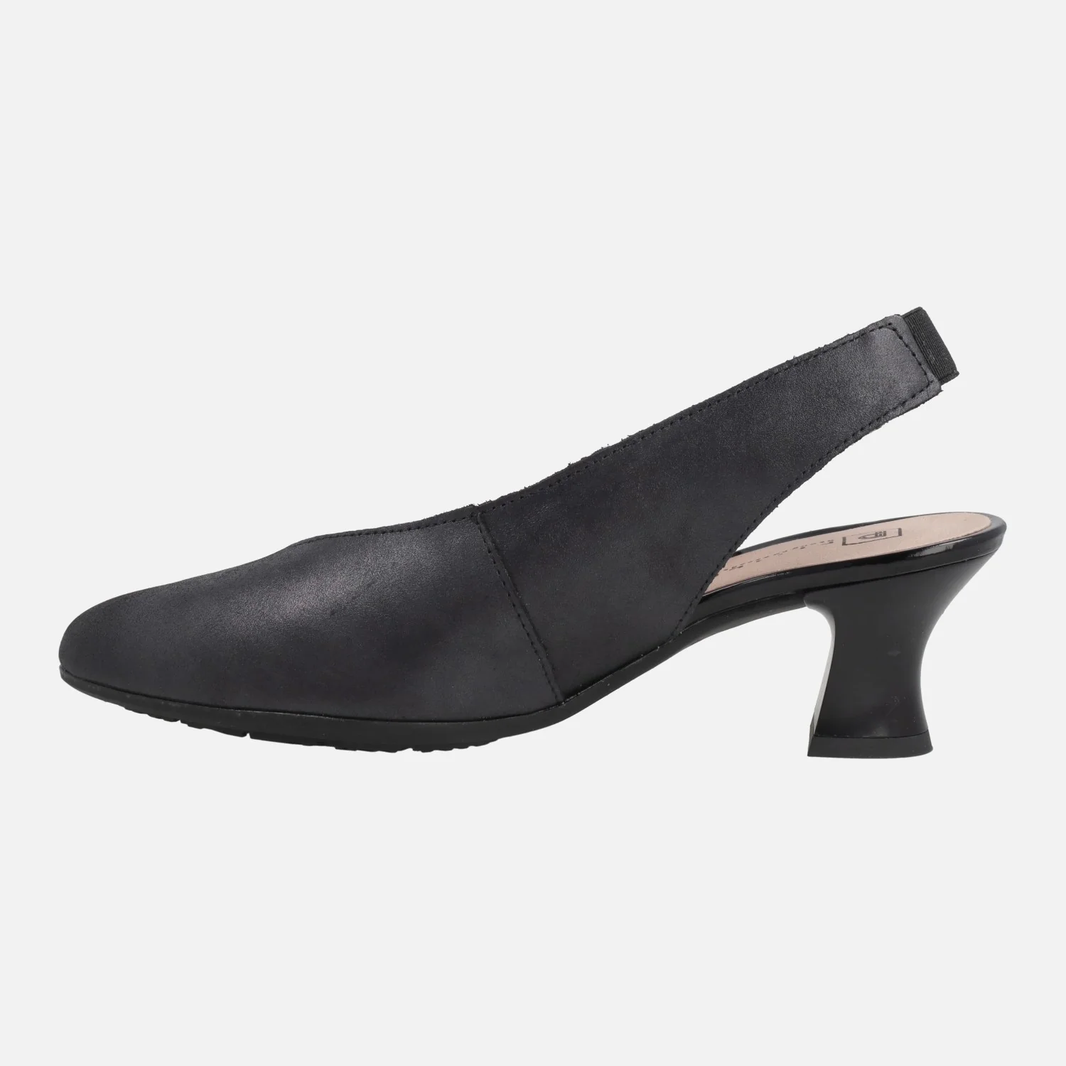 Zapatos corte salón destalonados con tacón bajo - Image 9