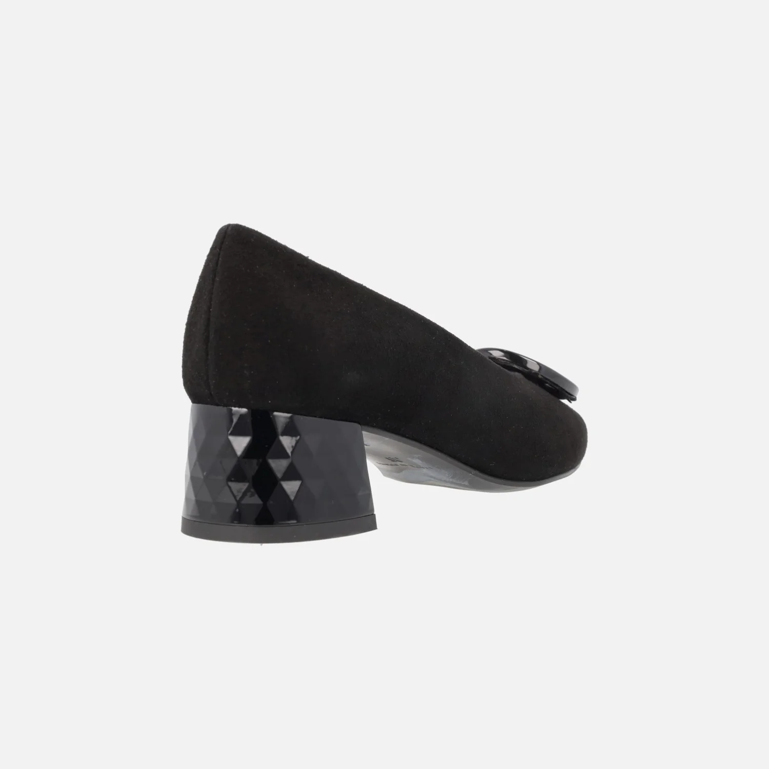 Zapatos de ante con tacón bajo y adorno Iga - Image 14