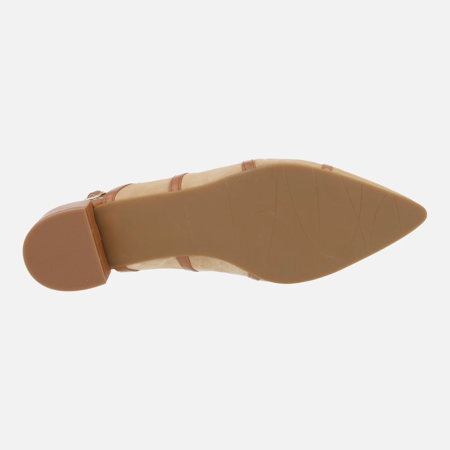 Zapatos de ante destalonados con tacón bajo - Image 12