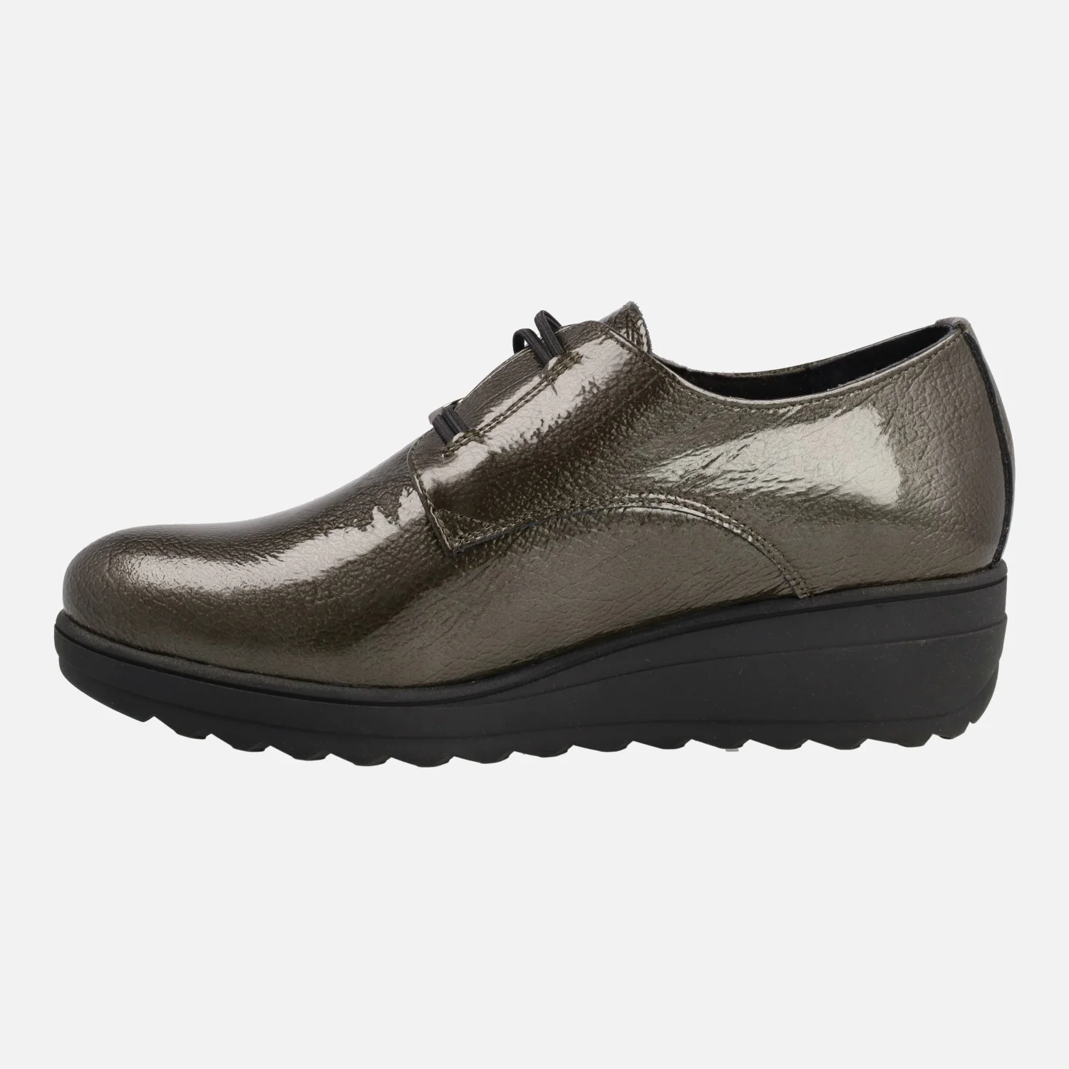 Zapatos de charol con cierre de gomas elásticas - Image 8