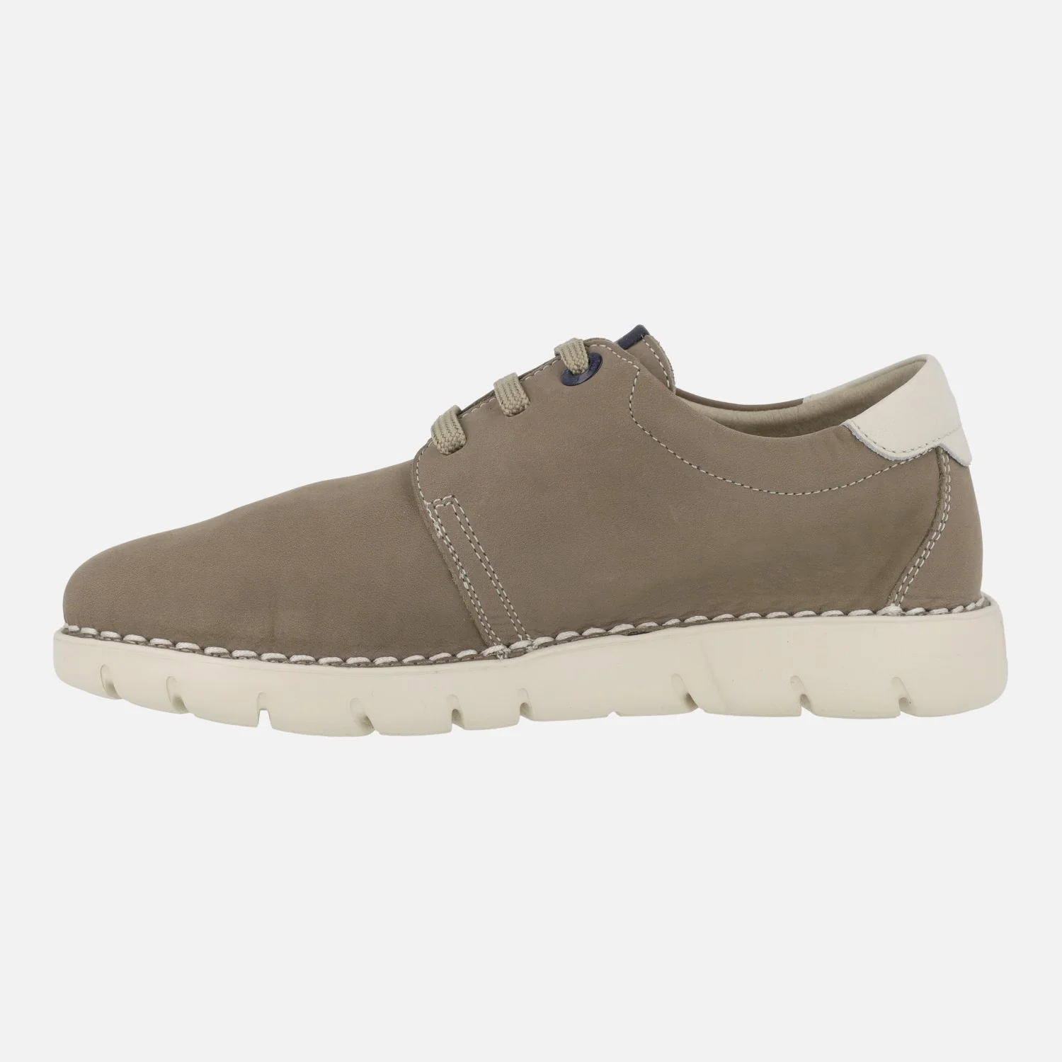 Zapatos de cordones en nobuck taupe Callaghan Flexible - Image 3
