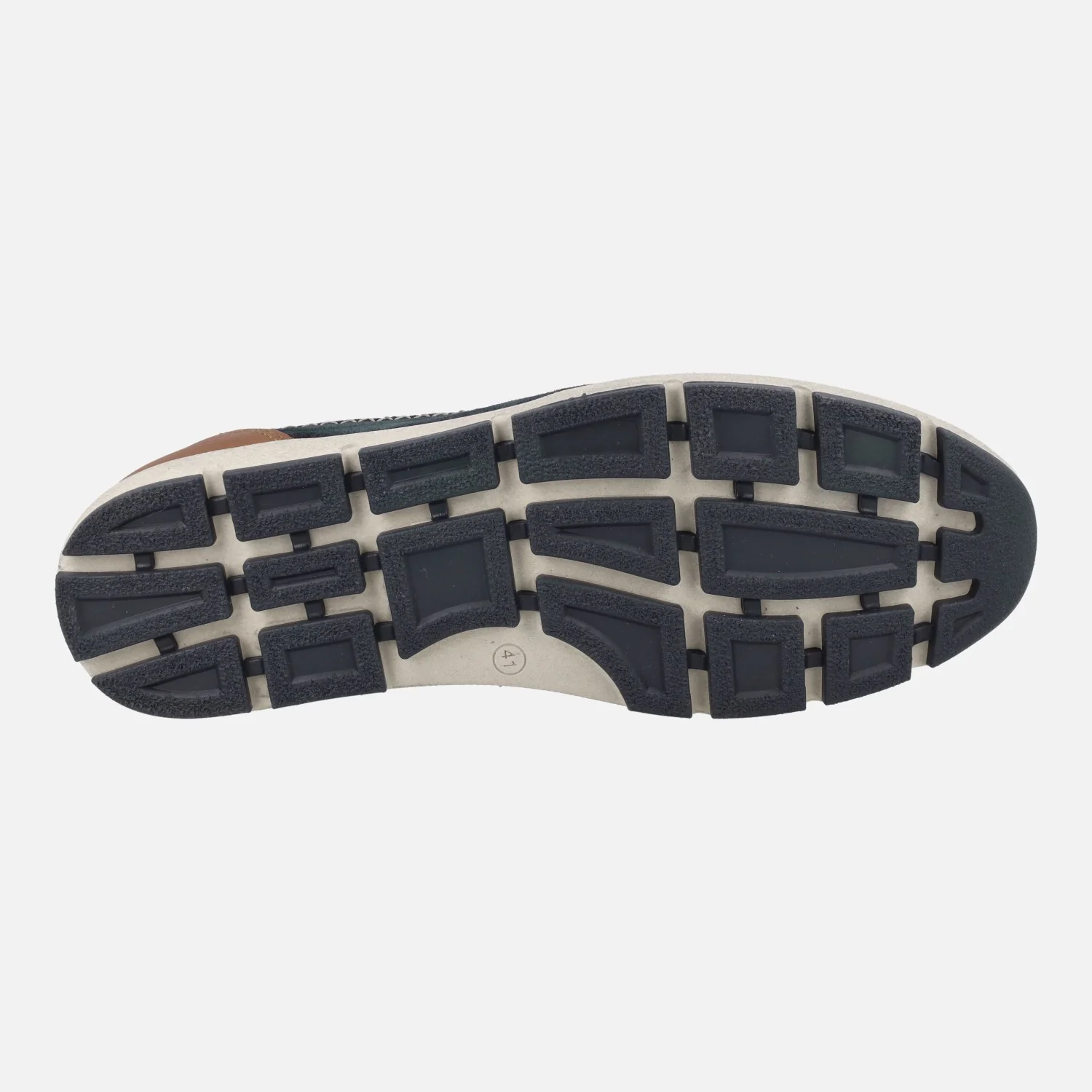 Zapatos de cordones para hombre en combinado azul marino - Image 5