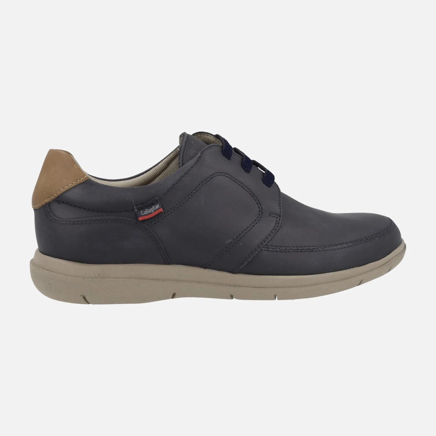 Zapatos de cordones para hombre en nobuck engrasado Duna