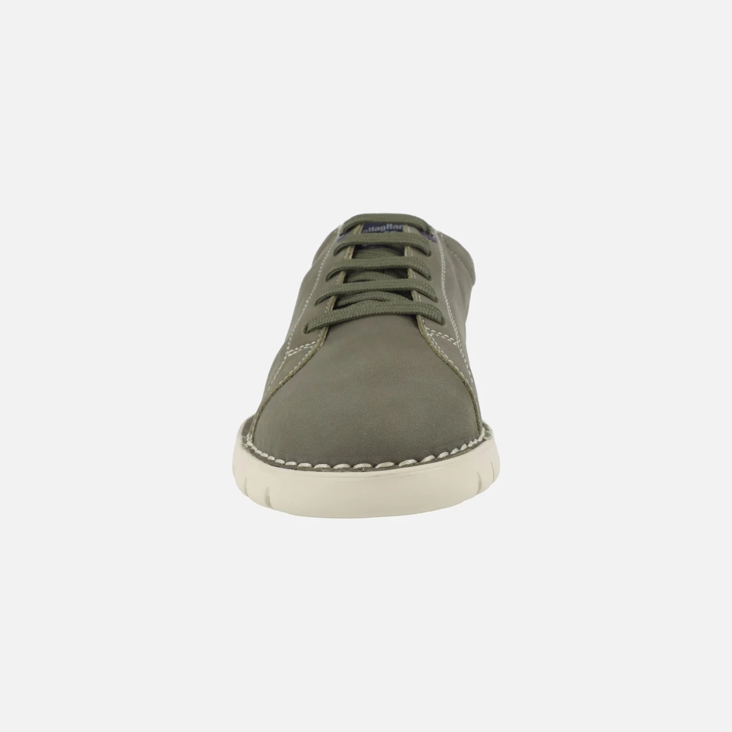 Zapatos de cordones para hombre en piel kaki Callaghan Flexible - Image 5