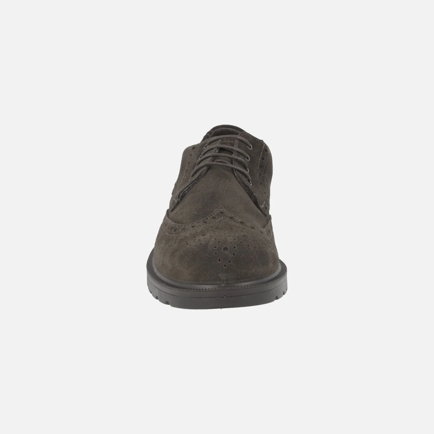 Zapatos de cordones para hombre pala vega en serraje marrón con membrana Gore tex - Image 5