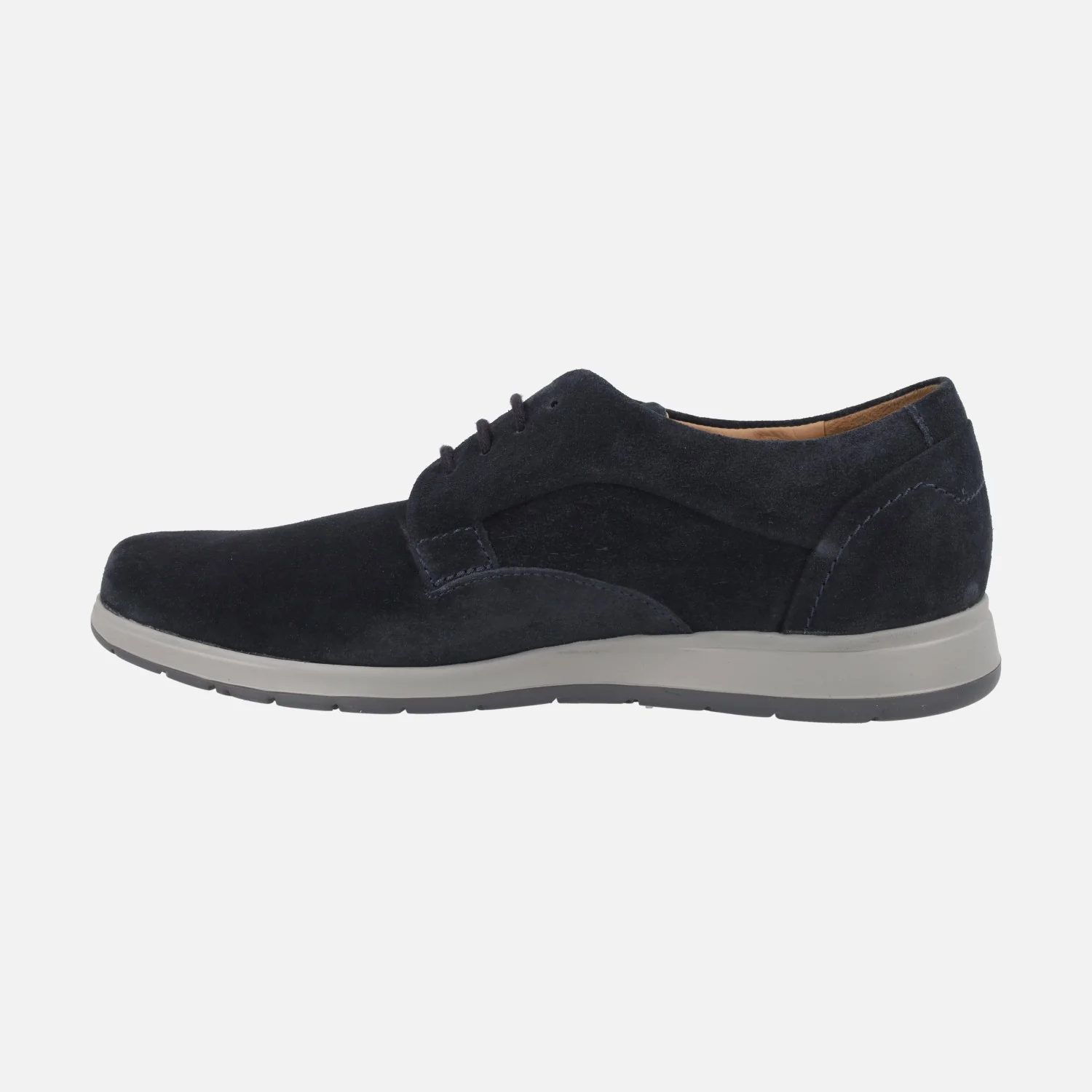 Zapatos de hombre con cordones en Azul - Image 4
