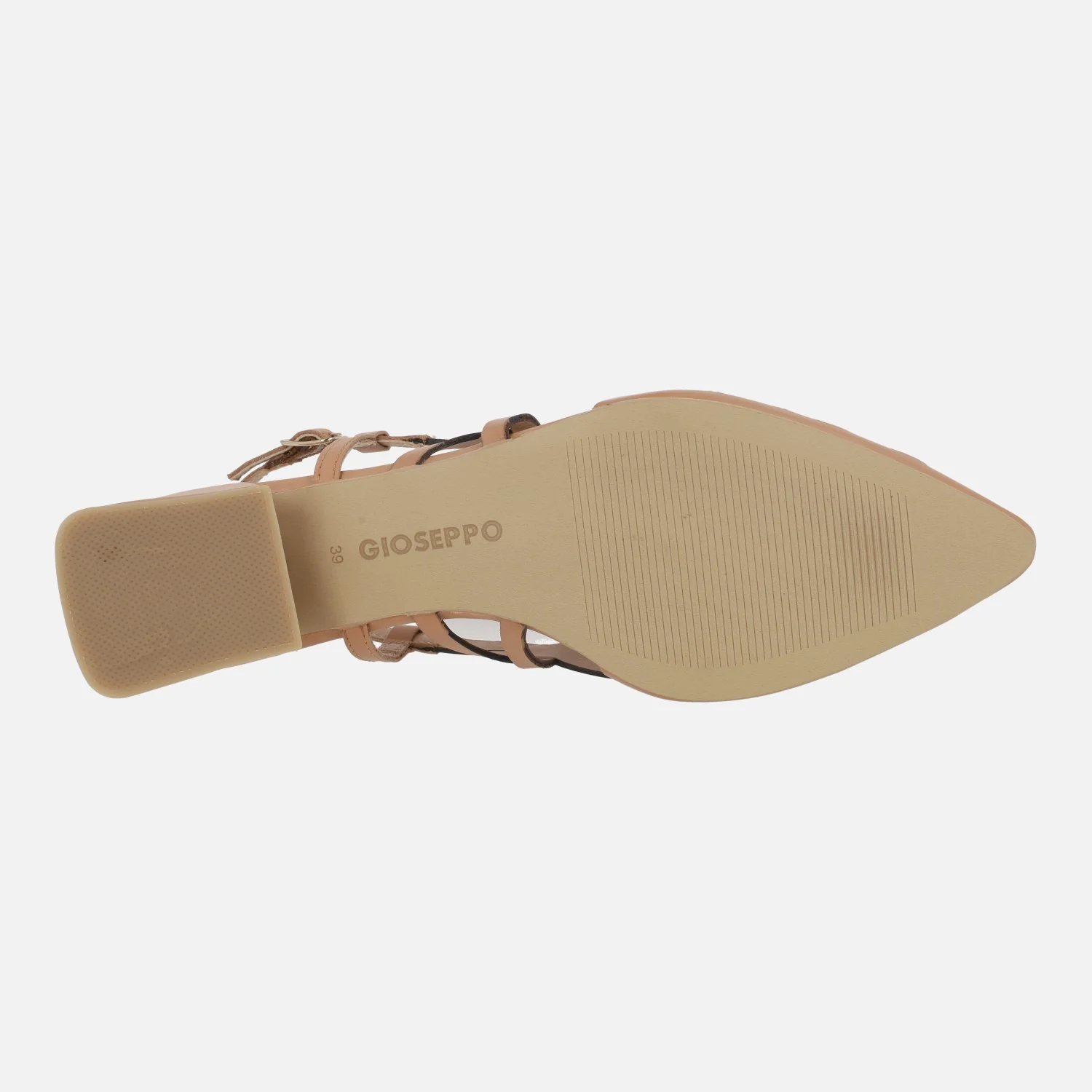 Zapatos de piel camel destalonados con calados Rothbury - Image 6
