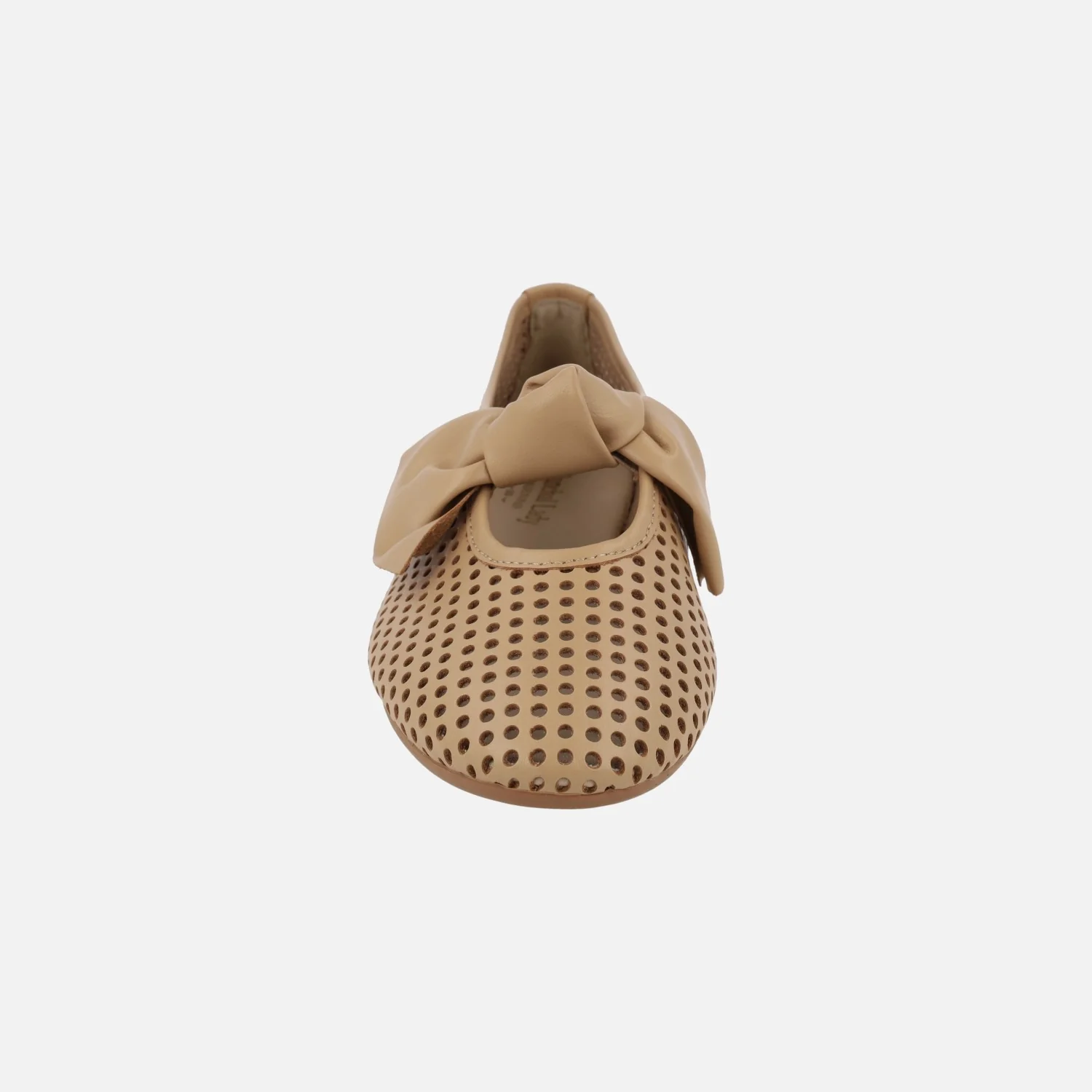 Zapatos de piel con calados y adorno de lazo - Image 5
