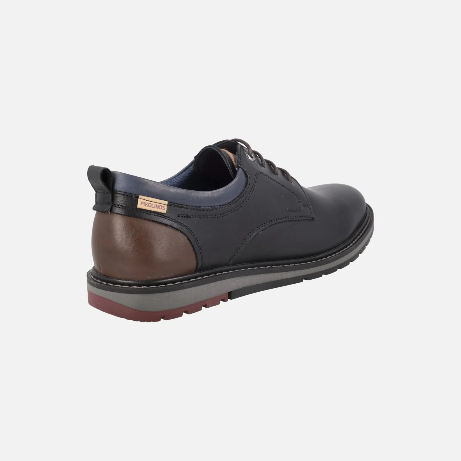 Zapatos de piel con cordones estilo casual Berna M9J-4183 - Image 3
