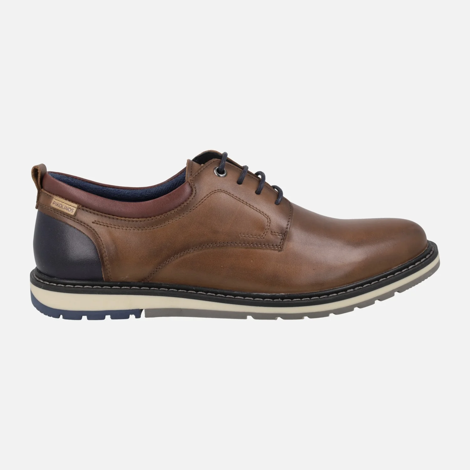 Zapatos de piel con cordones estilo casual Berna M9J-4183 - Image 7
