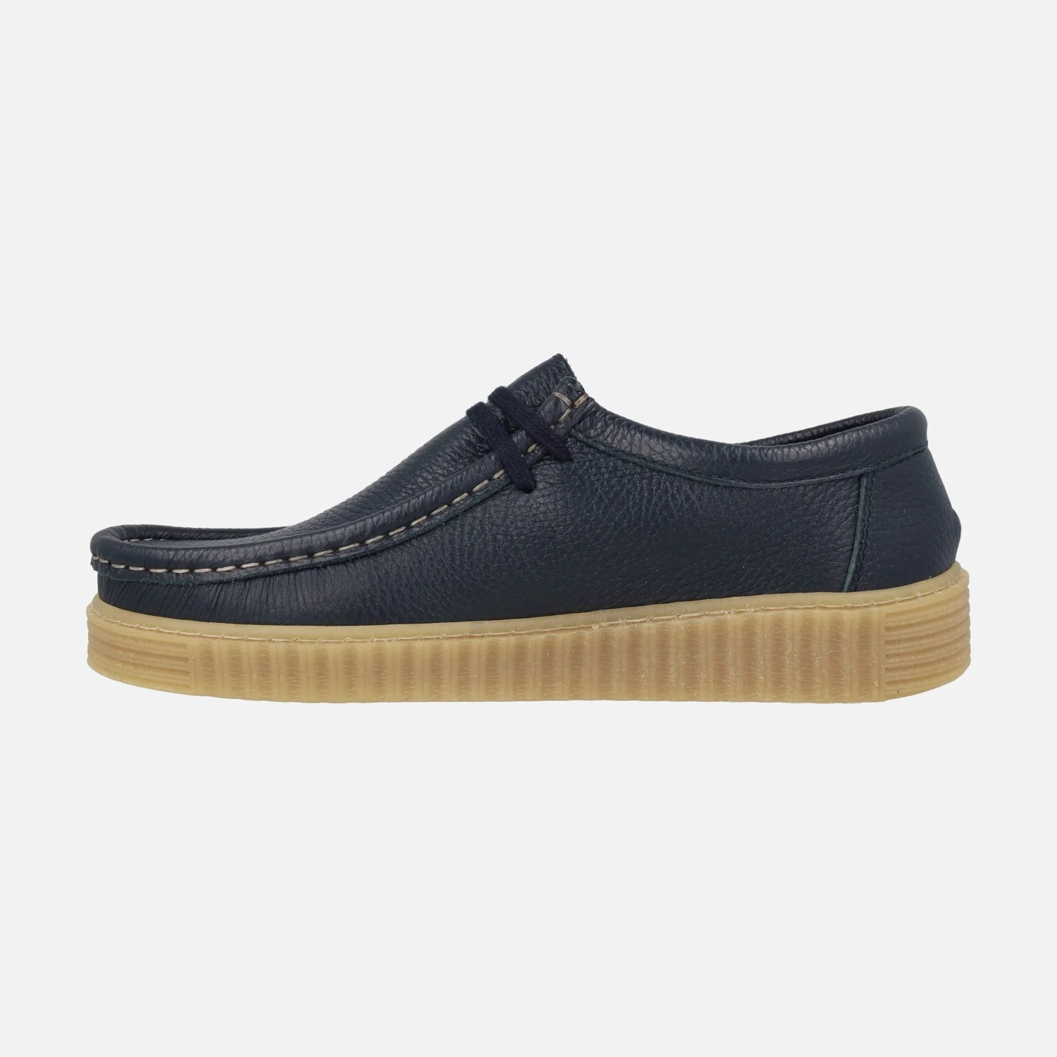 Zapatos de piel con cordones estilo wallabee modelo Moth - Image 22
