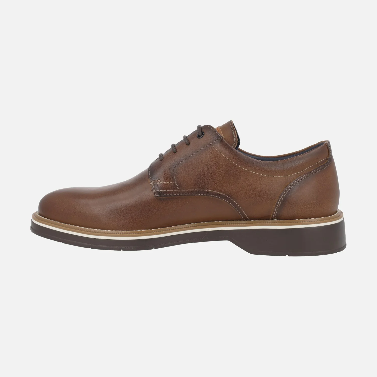 Zapatos de piel con cordones para hombre Carlet - Image 3