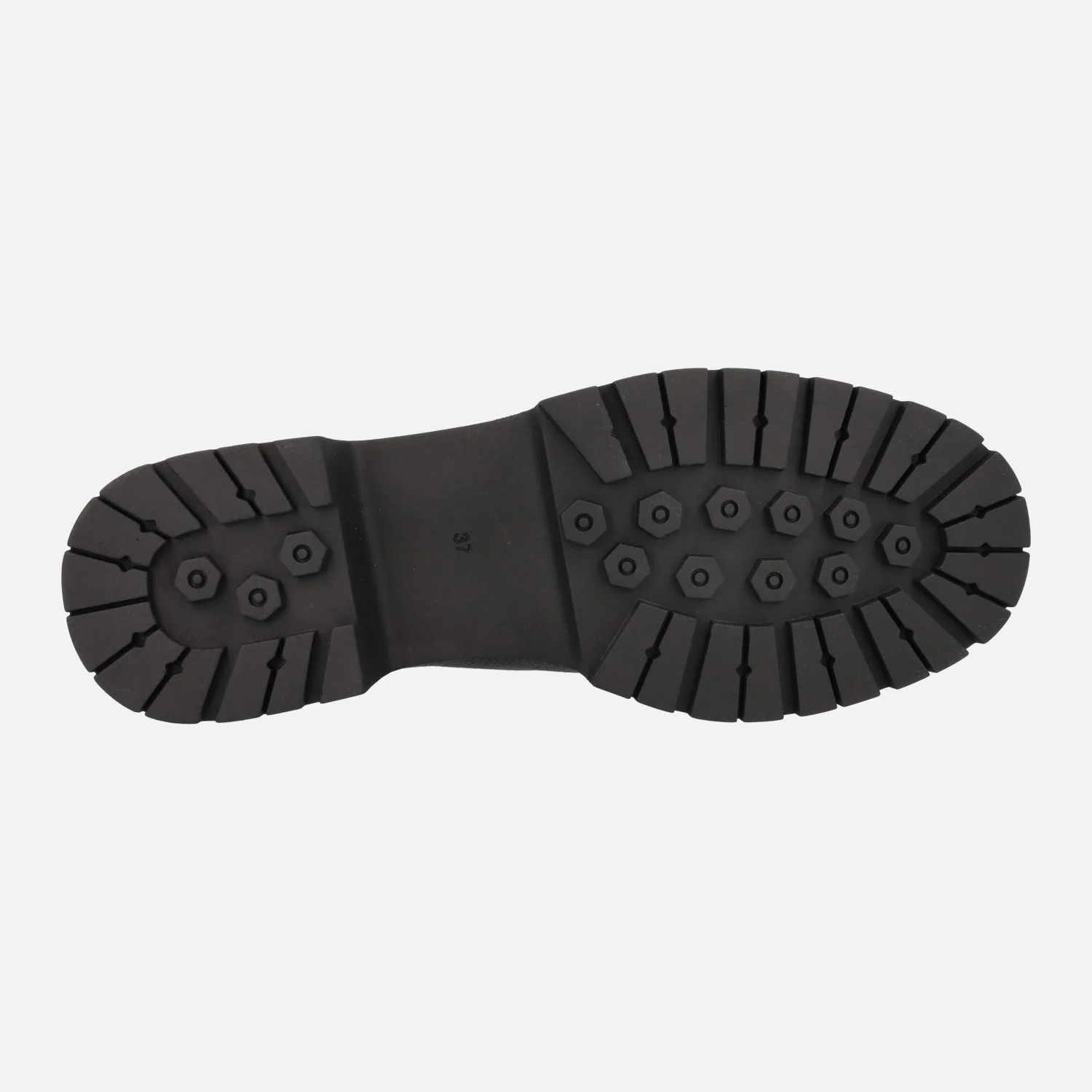 Zapatos de piel con cordones wallabee para mujer - Image 5
