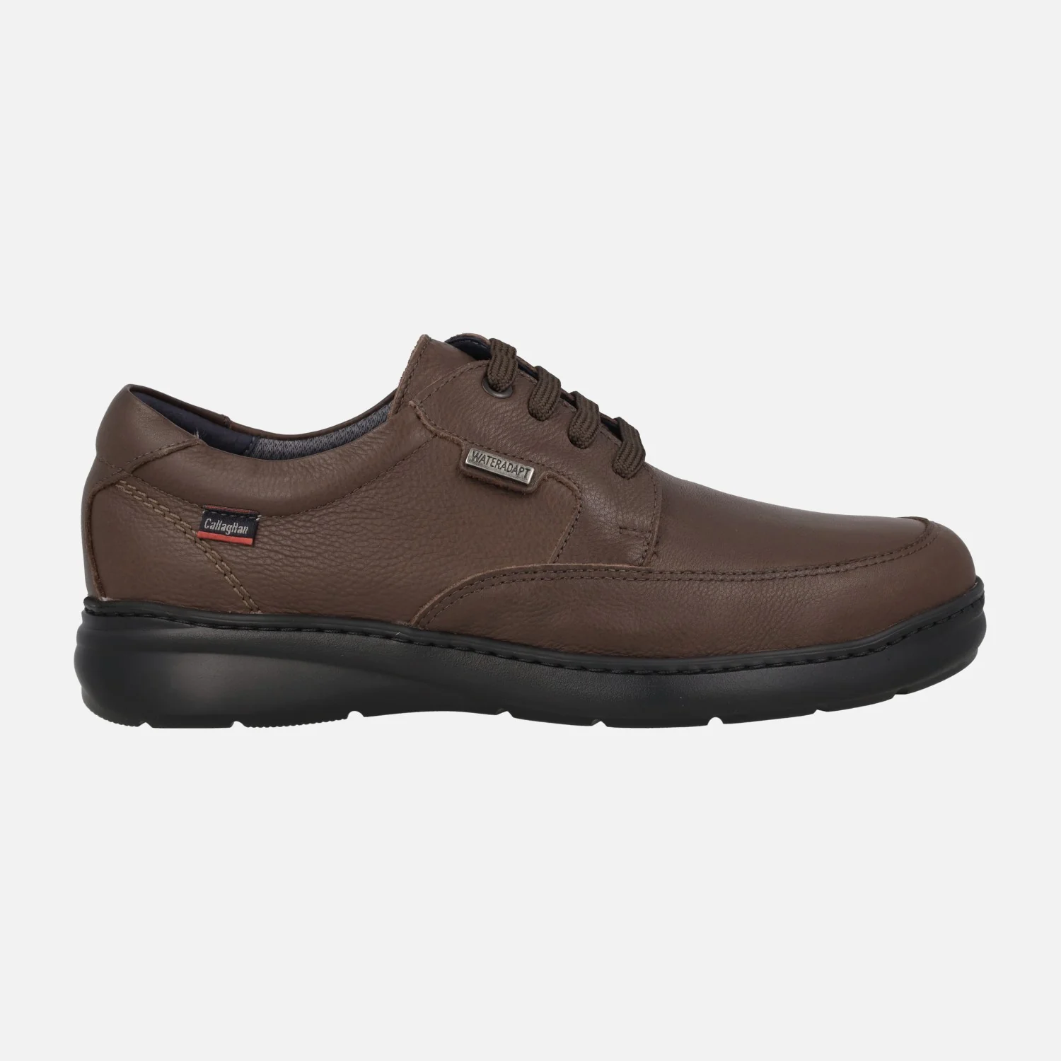 Zapatos de piel con cordones y membrana impermeable para hombre - Image 2