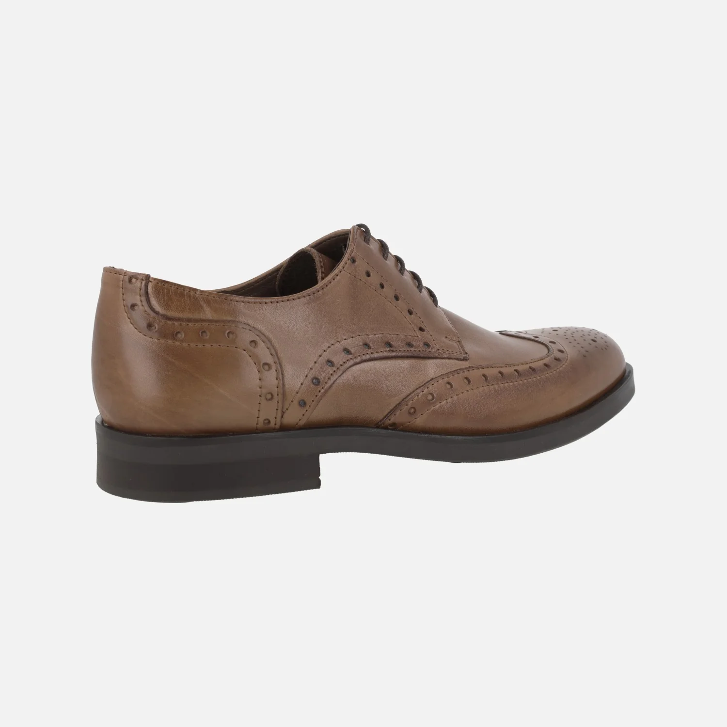 Zapatos de piel con cordones y pala vega - Image 9