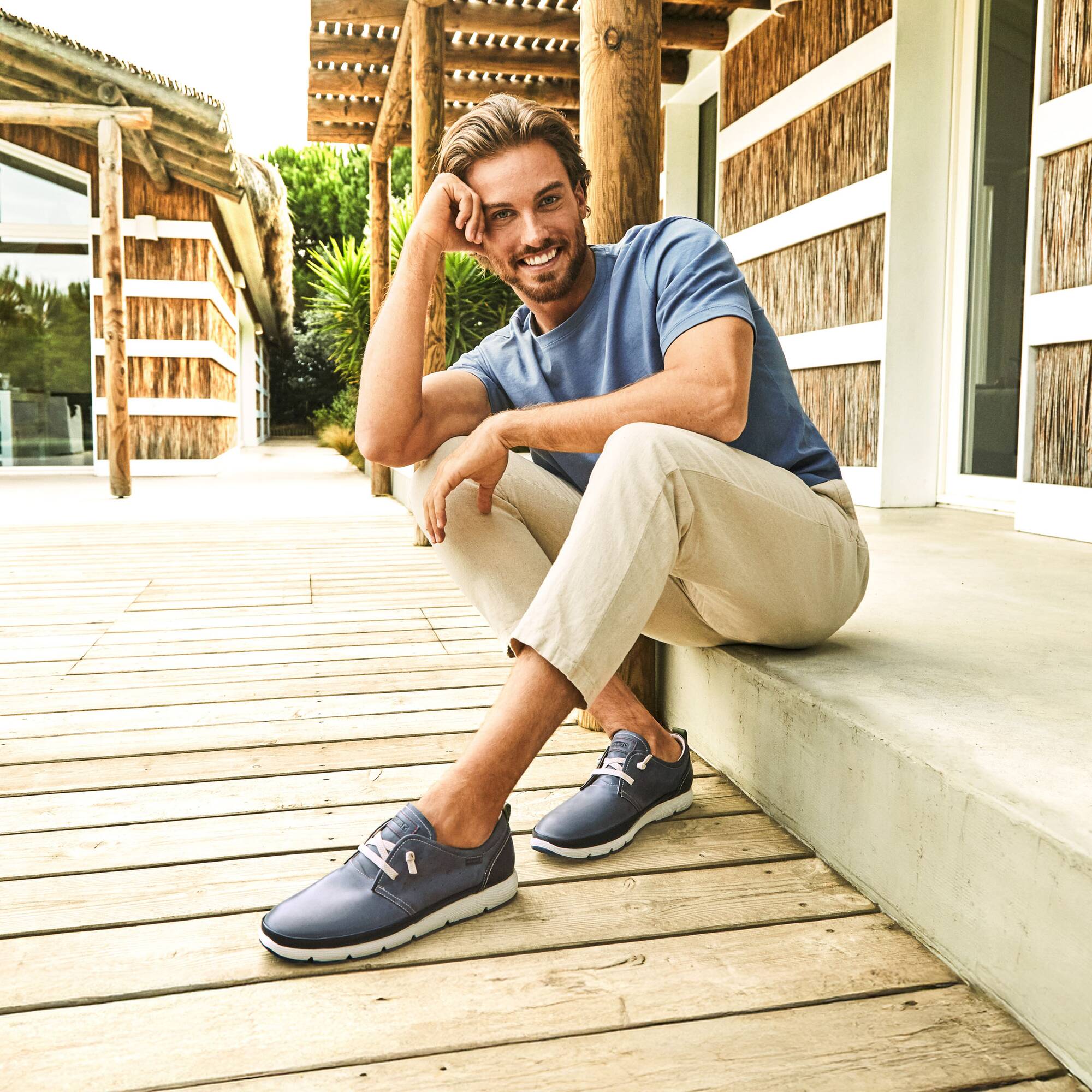Zapatos de piel deportivos para hombre Fuencarral - Image 3