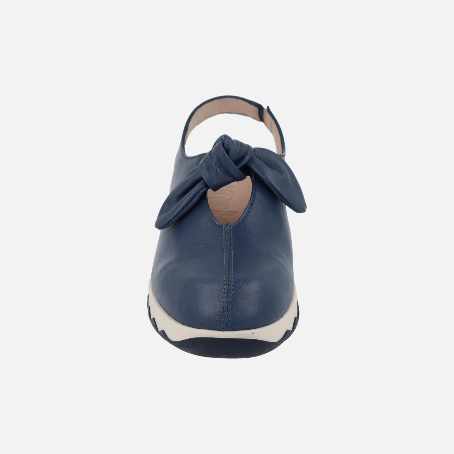Zapatos de piel destalonados con lazo Simon 02 - Image 11