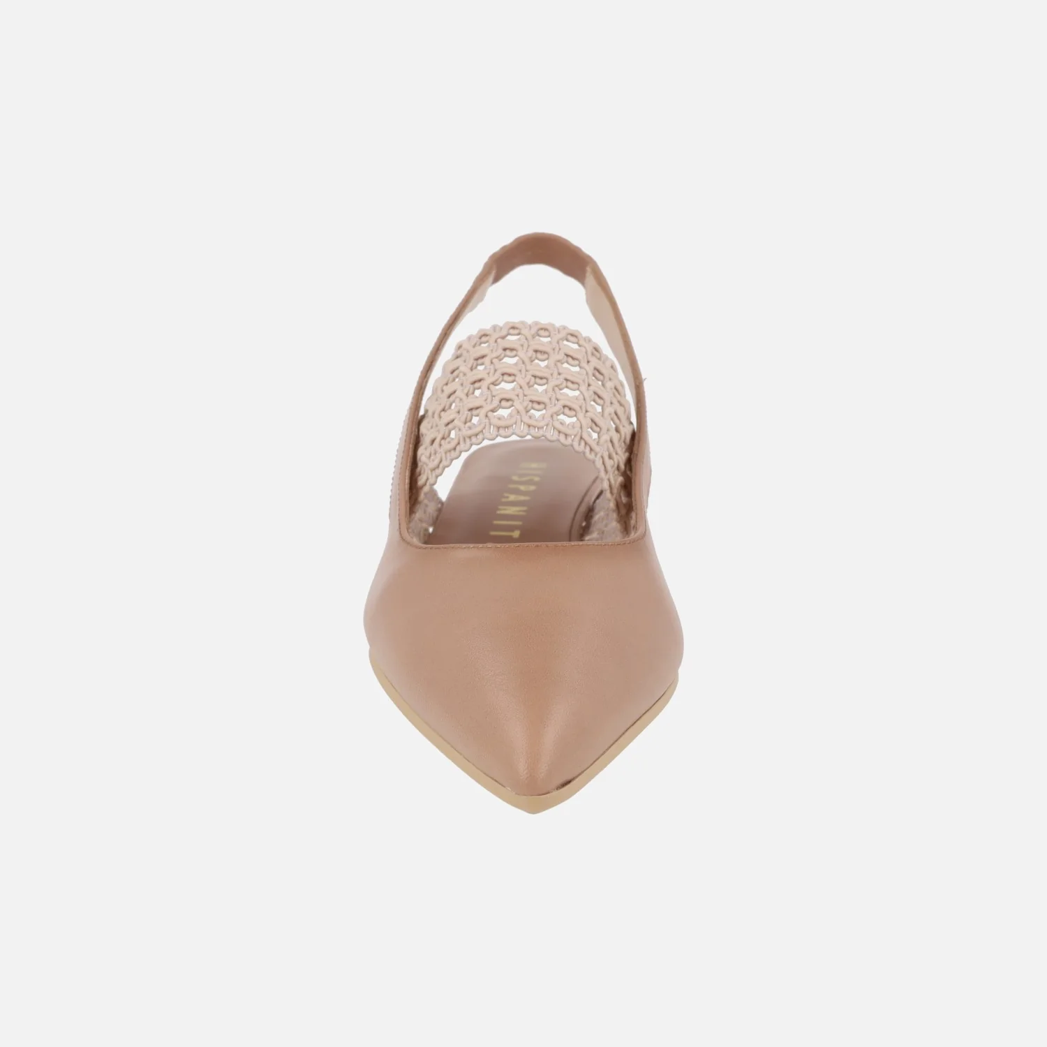 Zapatos de piel destalonados Lila con banda elástica - Image 11