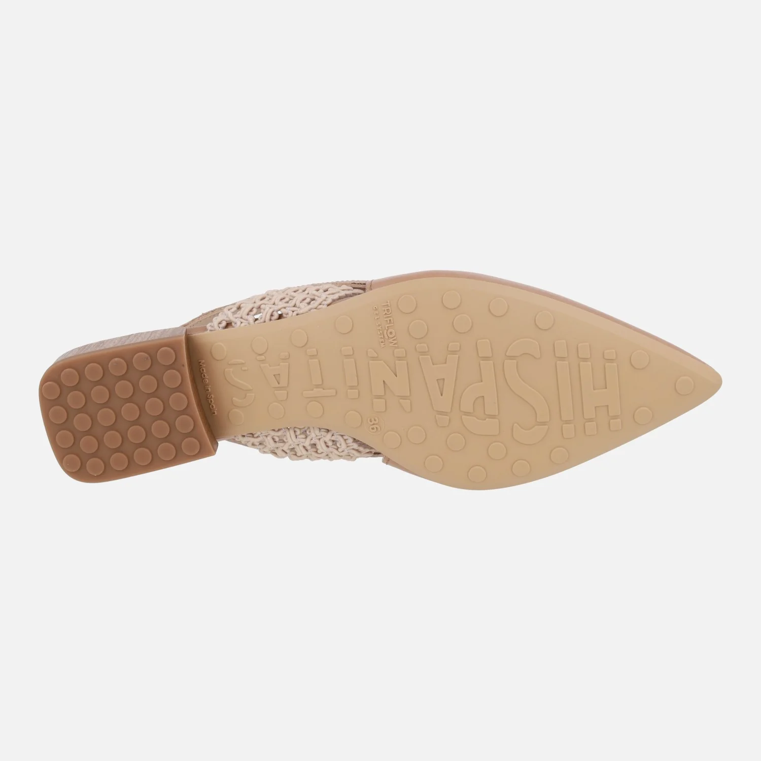 Zapatos de piel destalonados Lila con banda elástica - Image 12